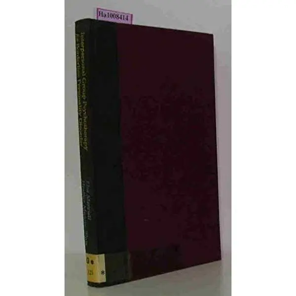 USED-Interpersonal Group Psychotherapy For Borderline Personality Disorder by Elsa Marziali (Hardcover)