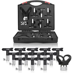 14 count Reversible Spray Nozzle Tips,Airless Spray Nozzles Tips,Airless Spray  Nozzle and Nozzle Tips Storage Box. (109,111,209,211,311,315,415,411,515,517,621,623)