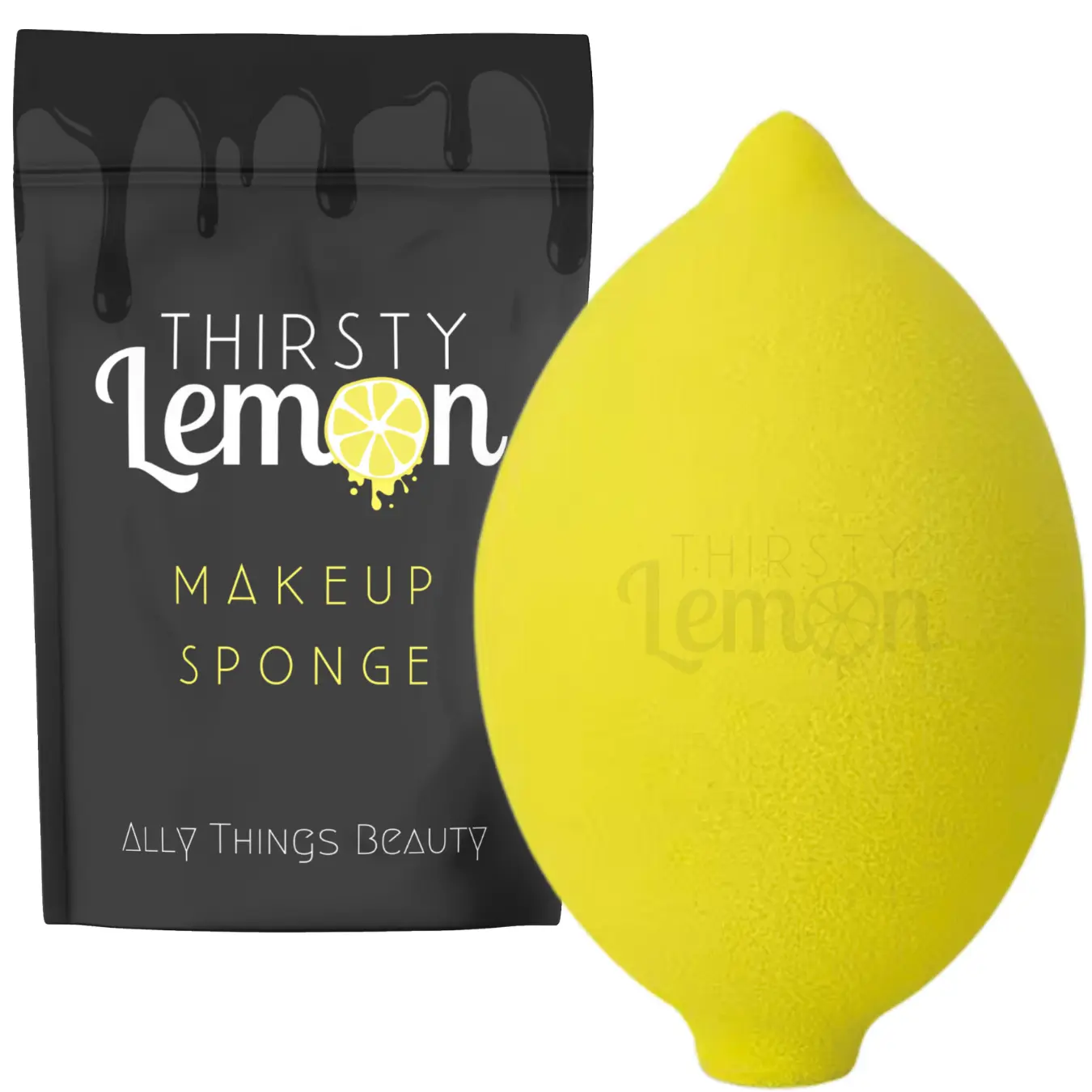 Thirsty Lemon Makeup Sponge - Versatile Makeup Application Tool
