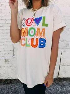 Comfort Colors ETTA OG Funky Cool Mom Club Funny Graphic Tee Mother Day Ivory Mom