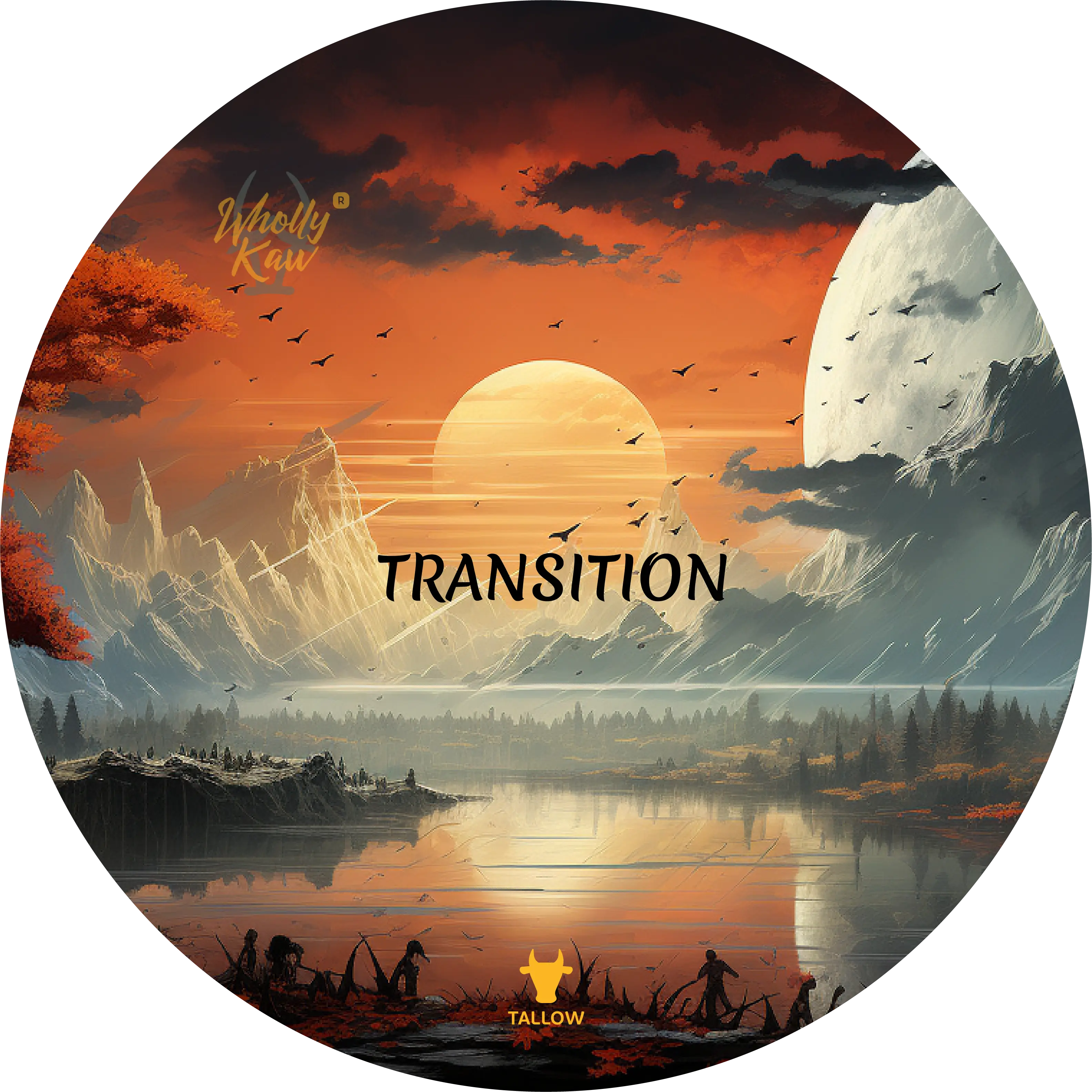 Transition Shaving Soap - Luxury Dense, Rich & Creamy Lather Wet Shave Puck Grooming and Skincare for Men. Tallow, Whey Proteins, Donkey Milk, Waterbuffalo Milk, Lanolin, Hops Extract, Shea Butter, Cocoa Butter, Kokum Butter Made in USA