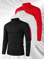 Black, White, Bright Red