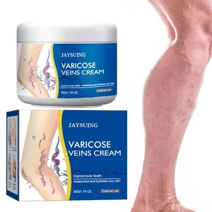 Jaysuing Varicose Veins Cream 50g - Gentle Massage & Skin Smoothing for Leg Care - Moisturizing & Hydrating Body Lotion for Men & Women - Daily Use, Moisturizer, Soothing