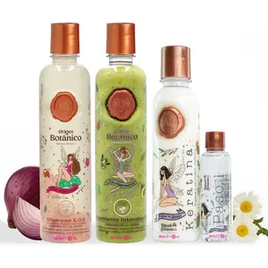 Kit Premium Post-Keratina Vegana para el Cabello 250ml + Shampoo Cebolla + Tratamiento Plex – Alisado, Hidratación y Reparación Capilar