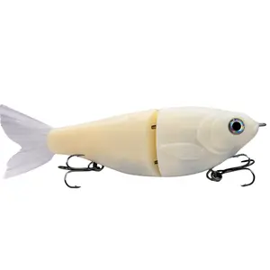 PBFish Glide Bait Slow Sinking Fishing Lure for Big Bass, Musky, Striped Bass & More 2.5oz 6"