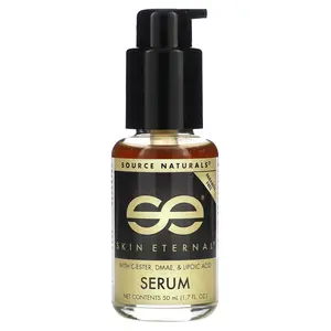 Source Naturals Skin Eternal Serum With C-Ester, DMAE, & Lipoic Acid, 1.7 fl oz (50 ml)
