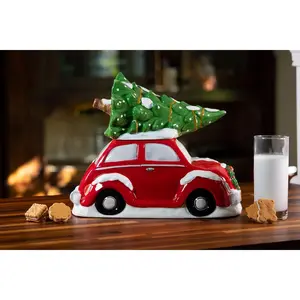 Red Bug Tree Cookie Jar