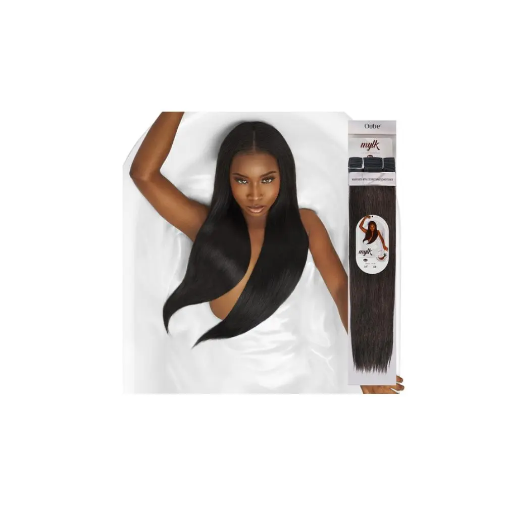 Yaki Straight Weave Bundle, 14-Inch 100% Human Hair for Women, Quality Hair Product for Creating Full Extensions, Single Pack
