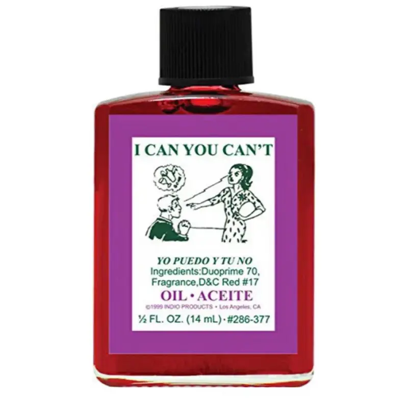 1Pack) Indio Products Spiritual Anointing Oil- I CAN You Can't 1/2oz