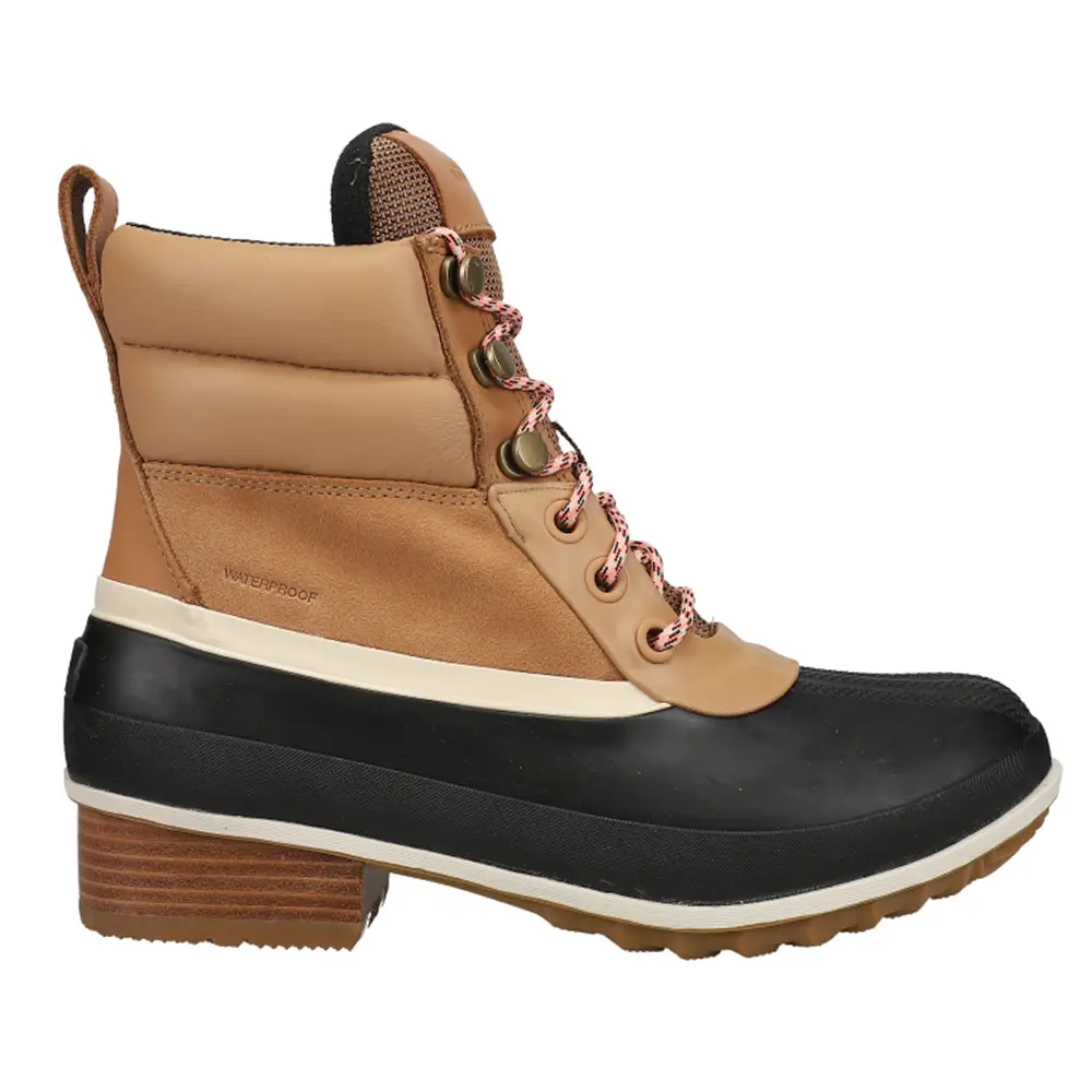 Sorel Womens Slimpack Iii Hiker Waterproof Duck Casual Boots Ankle Low Heel 1-2" - Brown