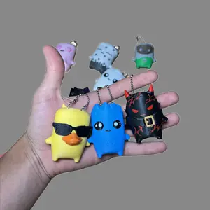 Gaming Blob Keychains