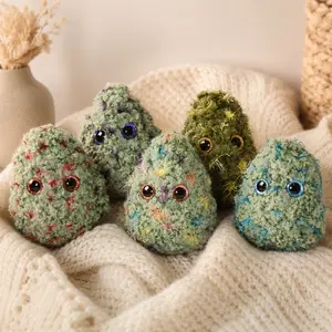 Adopt-A-Dragon Fruit Crochet Plush | Handmade Weed Nug Plushie