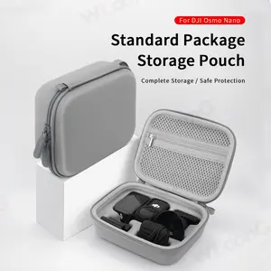 for DJI Osmo Nano Medium Carry Case,Grey/Black, Perfect Camera Accessories, Photography Equipment for Holiday Travel, Outdoor Sport and Campu Photography, All-round Protection, Lightweight Portable & Easy Storage, Ideal Gift for Nano User