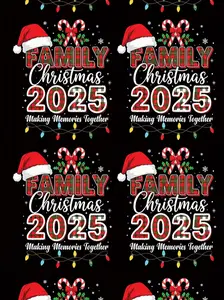 Family Christmas 2025 DTF bundle 32 adults and 22 kids size 254 inches in all