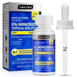 5% minoxidil hair care serum, 1 box hair thickening serum, hair care & styling product for men & women, haircare, strengthening hair