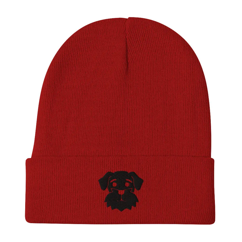 Schnauzer Swag Embroidered Beanie