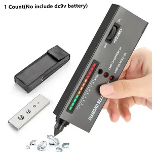 Professional Drilling Pen, Durable & Lightweight Drilling Pen, Hardness Test Tool Detector for Jade Gem, Physical Measuring Instruments (Not Include Batteries)