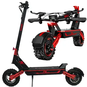 All Terrain Electric Scooter,1500W Violent Motor,34MPH Fast 45Miles Range,3 Seconds Folding,330LBs Load Capacity,Dual Shock Absorption,Foldable Off-Road E-Scooter Powerful Max Pro