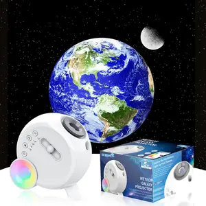 13 in 1 Meteor Galaxy Projector, HD Adjustable Focal Lens Planetarium Projector, Ceiling Projector Starry Sky Night Light for Bedroom, Kids Room, Party, Gift, Space