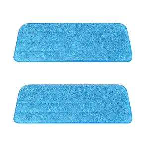 2pcs/set Replacement Mop Cloth, Water Absorption Mop Refill, Mop Head Refill, Washable Floor Scouring Pad for Home Daily Use