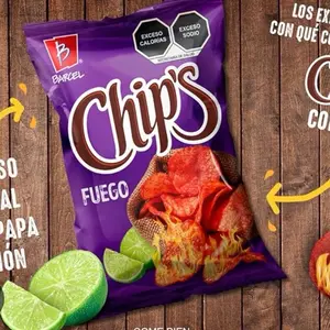 Crunchy Fuego Spicy Puffed Chips, Ambient Snacks, 170g