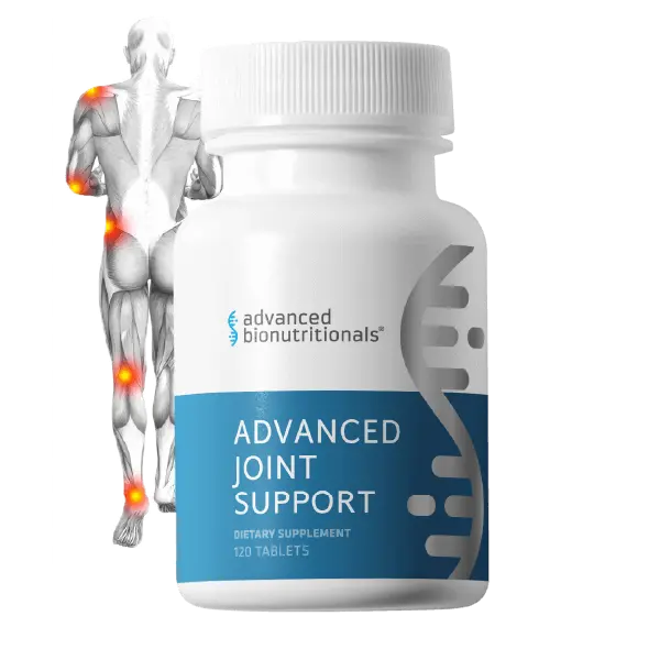 Advanced Bionutritionals Advanced Joint Support 7-in-1 Formula with 5-Loxin Meriva Yucca Fruitex-B Calcium Fructoborate Glucosamine White Willow Bark & Q-Actin 120 Tablets