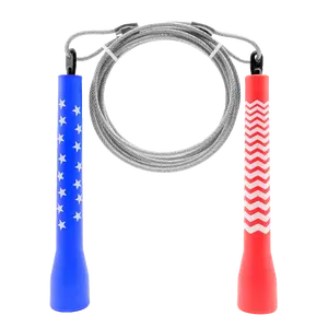 Go For Gold! Speed Rope, Adjustable Speed Rope for Men and Women, Indoor Fitness Training Speed Skipping Rope Perfect for Boxing Workout, Jump Rope for Double Unders