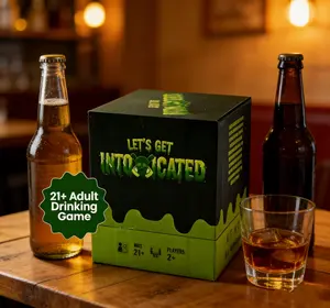 Let's Get Intoxicated Card Game –Mature Women's Social Gathering Game 150 Unique Cards for Hilarious Dares & Challenges Perfect for Parties Birthdays & Game Nights