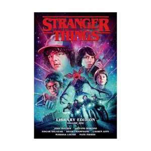 Stranger Things Graphic Novel Volume 1  Sci-Fi Horror Comic Book Library Edition Hardcover