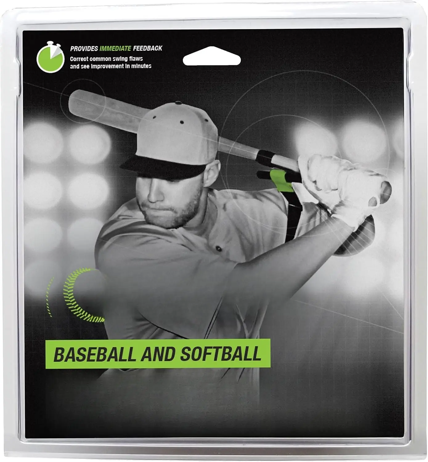Baseball/Softball Swing Trainer Aid - Equipment for Batting and Hitting