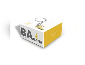 Metalmorphose 3D BANANA KEYRING