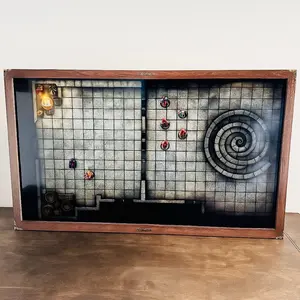 Portable DND/RPG Digital tv case. Virtual Table Top Gaming Board