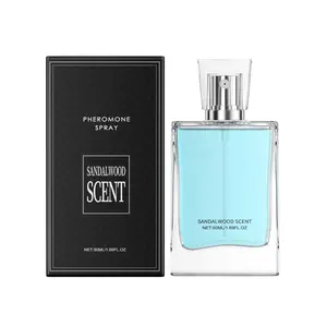 Sandalwood Cologne Spray - Pheromone Perfumes for Men, Fresh and Long Lasting Fragrance, Exudes Unique Charm, Boost Confidence and Charisma, 50ML/1.7 Fl.Oz