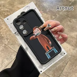Phone case for Samsung S24 ultra plus S25 S23 S22 Ultra Plus Monkey's Hygiene Advanced fashion gift Shockproof Silicone TPU Bumper Drop Protection Soft Cover