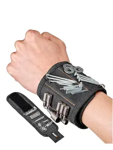 Men's Magnetic Wristband Gift, Premium Tool Belt with Strong Magnets, Easy Screw and Nail Holder, Cool Small Accessory, Perfect Holiday Present