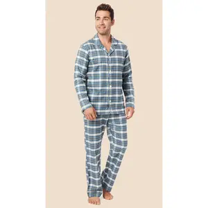 Sun Valley Men's Pima Flannel Pajama