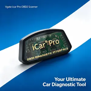 Father’s Day Practical Gift Vgate iCar Pro Bluetooth OBD2 Scanner, Home Use Code Reader Check Engine Light, Portable Car Diagnostic Tool Ideal Gift For Car Enthusiast Dads, Fit All 1996+ 12V Vehicles