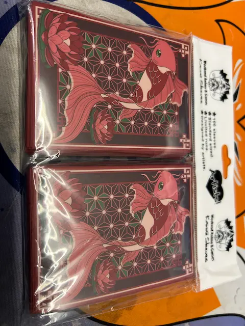 Kawaii Custom Trading Card Sleeves - Koi Fish Design, Trading Card Sleeve - TikTok Shop Kawaii Custom Trading Card Sleeves - Koi Fish Design, Trading Card Sleeve - TikTok Shop