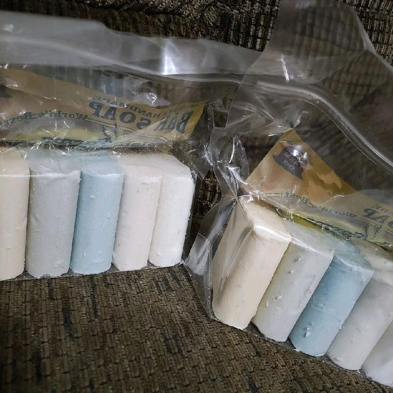 Amish Farm Bar Soap Pack Of 2 total 10 Huge Bars 5oz Each Soap Made In USA Body Care Blend