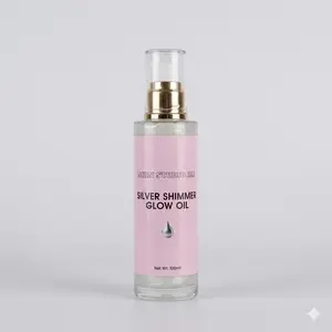 Skin Studio 211 Silver Shimmer Glow Oil - Illuminating Body & Face Oil (100ml)⁠