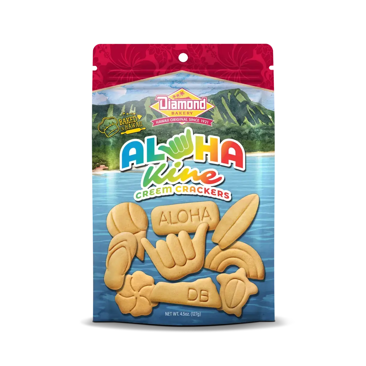 Diamond Bakery Aloha Kine Creem Crackers 4.5oz