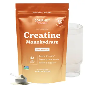 Creatine Monohydrate for Women – 5g Micronized Creatine Powder, 100% Pure & Unflavored – Supports Lean Muscle, Strength, Recovery & Workout Performance – Easy Mix Daily Supplement - 42 Servings