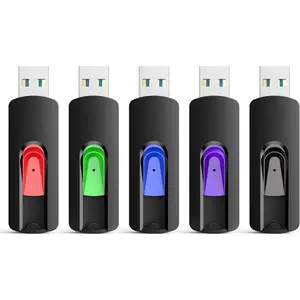 5 Pack 64GB USB 3.0 Flash Drive, High Speed Memory Stick Thumb Drives Jump Drive Pen Drive for PC Laptop Desktop- 64G Multipack