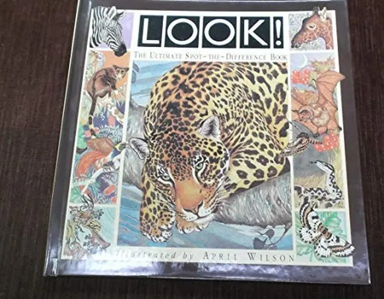 USED-Look! The Ultimate Spot the Difference Book by A. J. Wood (Hardcover)