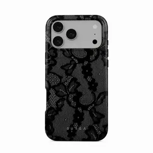 BURGA Tough Phone Cases - Magnetic Edition | for iPhone 17 16 15 14 13 12 11 Series | Lace Phone Case | Trendy 2026 Phone Case | Shockproof Protection | Gift for Her