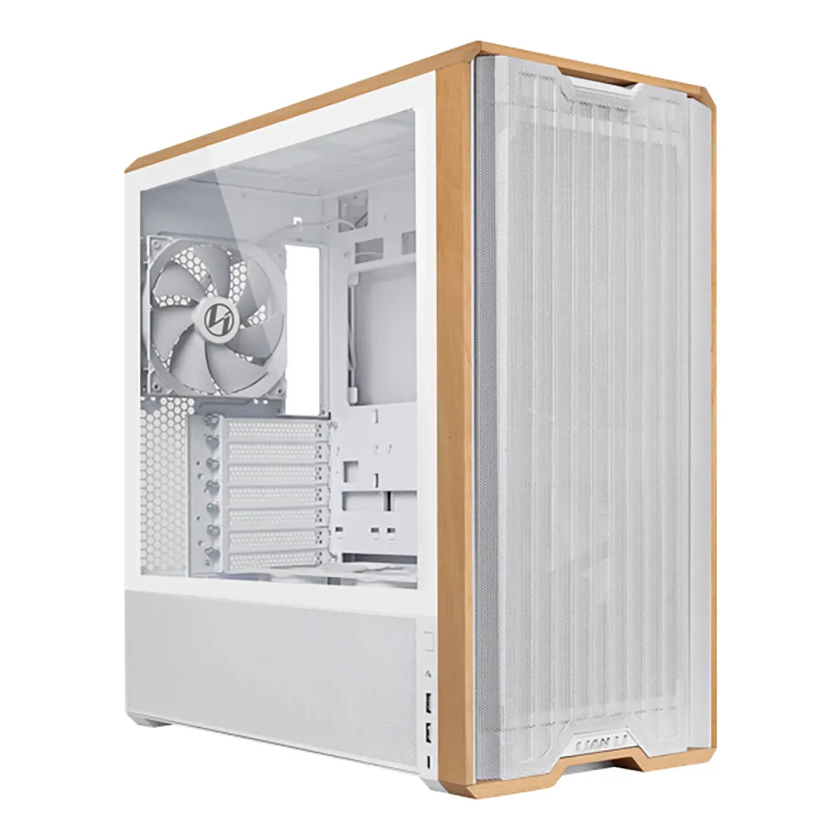 Lian-Li LANCOOL 217 Tempered Glass E-ATX Mid-Tower Computer Case, E-Atx Boards, Pc Builders