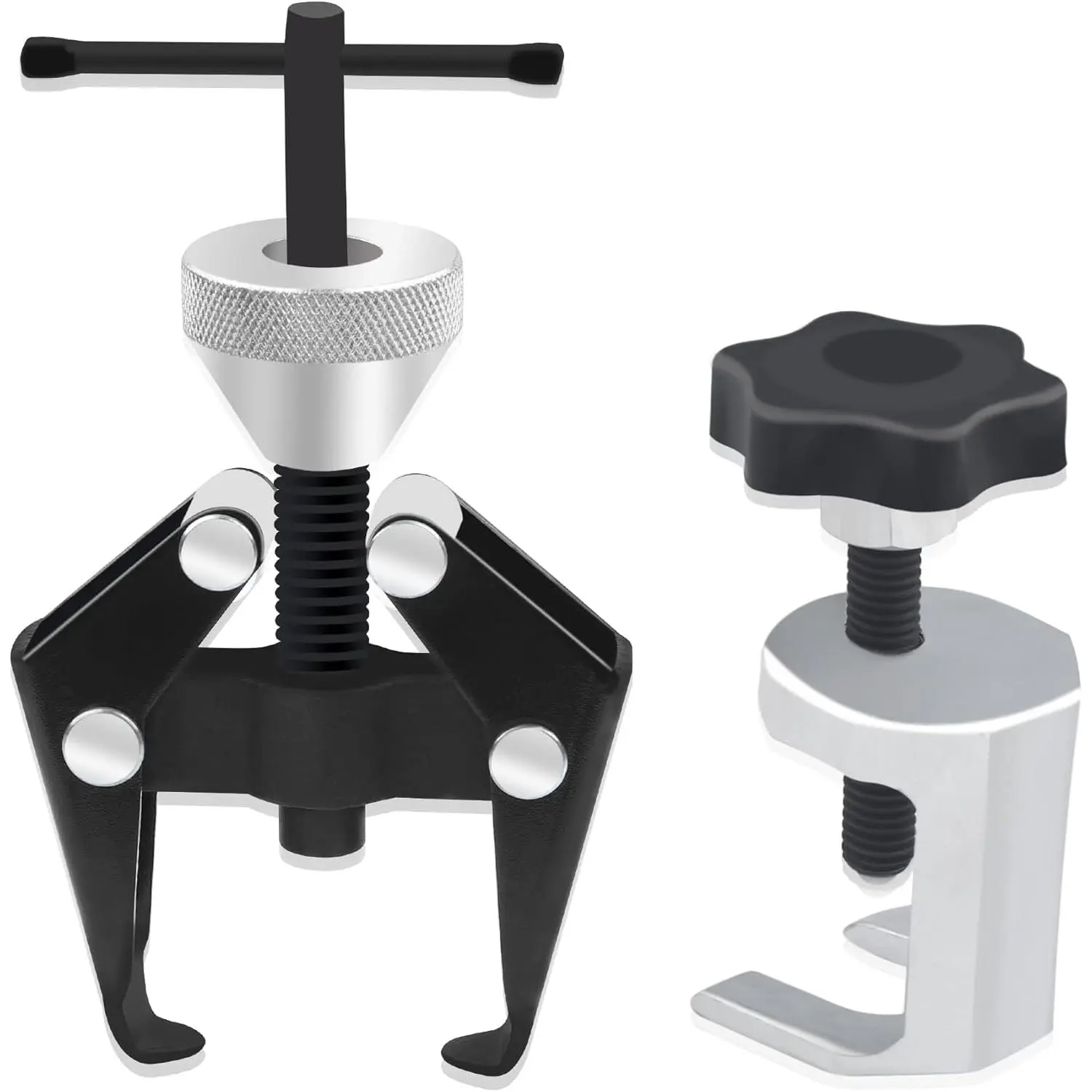 Windshield Wiper Arm Removal Tool Kit,Heavy Duty Wiper Arm Puller/Battery Terminal Puller,Universal Car Accessories Carbon Steel Small Bearing Puller for Most Car Truck SUV RV