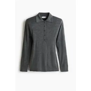 H&M Merino wool polo shirt
