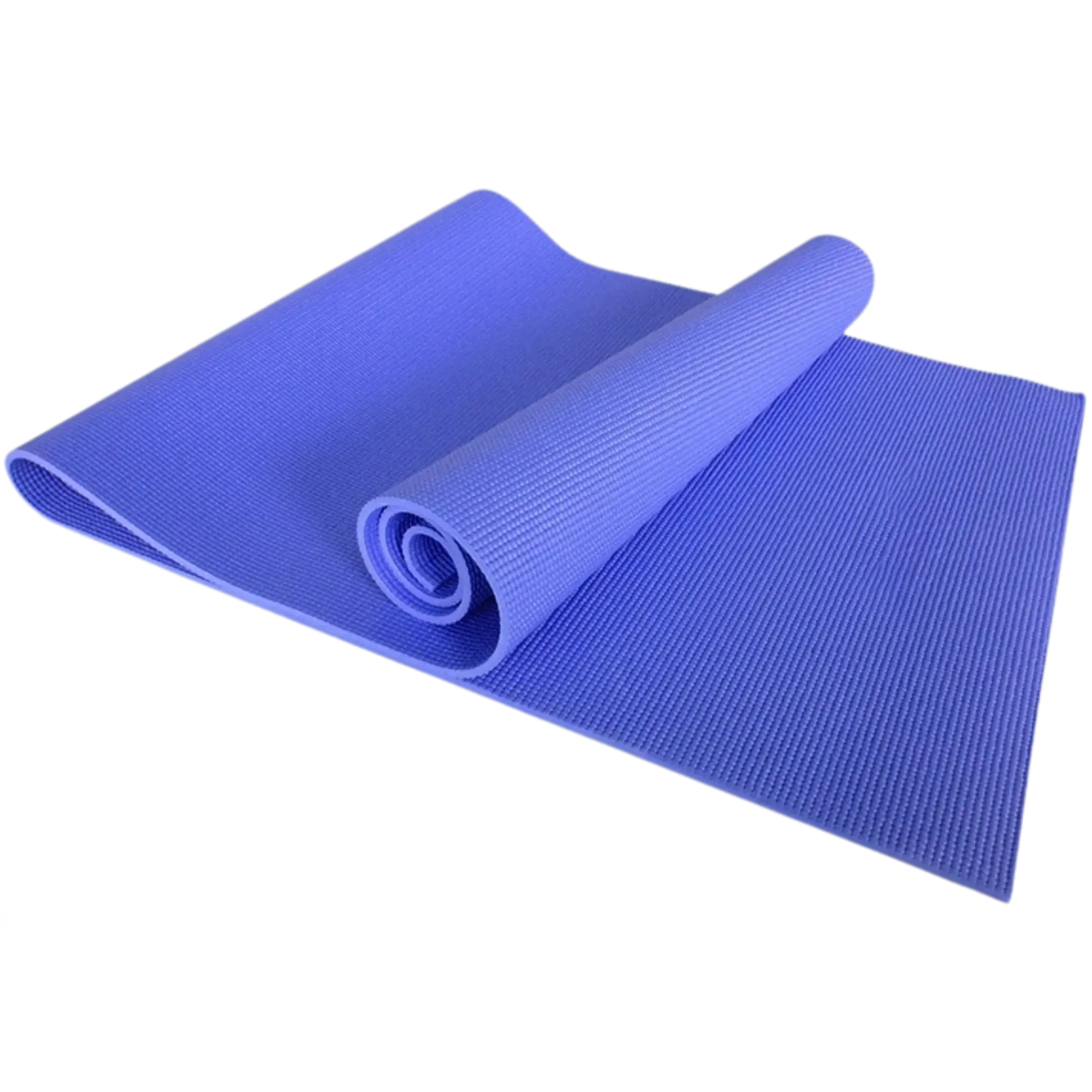 Thick Cushioned Yoga Mat, Solid Color High-Density PVC Foam Anti-Slip Floor Exercise Mat, Portable with Carrying Strap - 68x24 in, Anti Slip Mat, Exercise Equipment