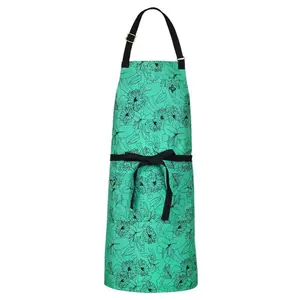 Floral Bib Apron Set